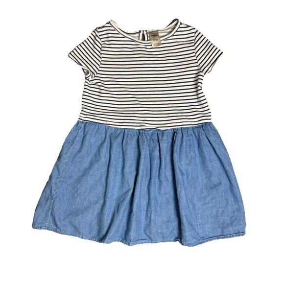 OshKosh B’gosh Girls Striped Dress Size 5T / 5TA - Picture 4 of 5